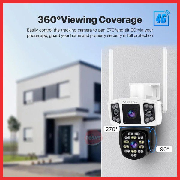 CAMARA CAM4 EXTERIOR 4G