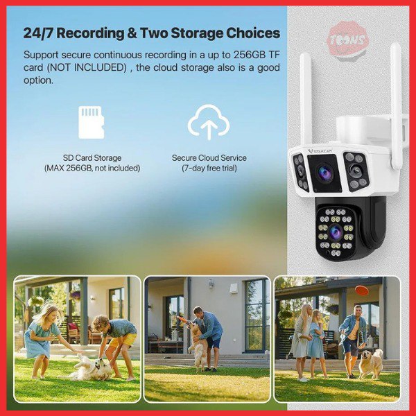 CAMARA CAM4 EXTERIOR 4G