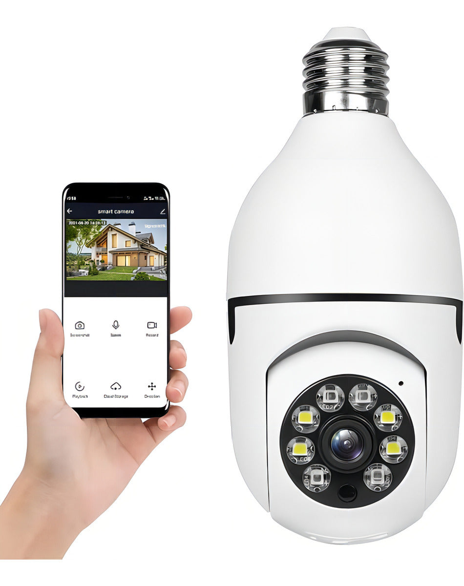 CAMARA DE SEGURIDAD TIPO BOMBILLA