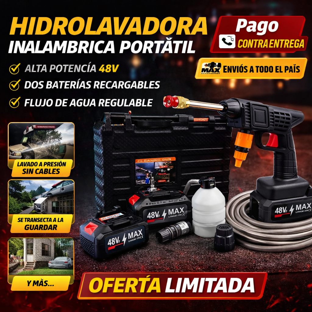 A021  Hidrolavadora inalámbrica