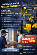 TALADRO 68V DW CON ACCESORIOSJJ
